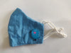 Organic Cotton Childrens Face Masks - Hand Dyed with Indigo
