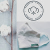 Organic Cotton Adult Face Masks - Hand Dyed with Eucalyptus
