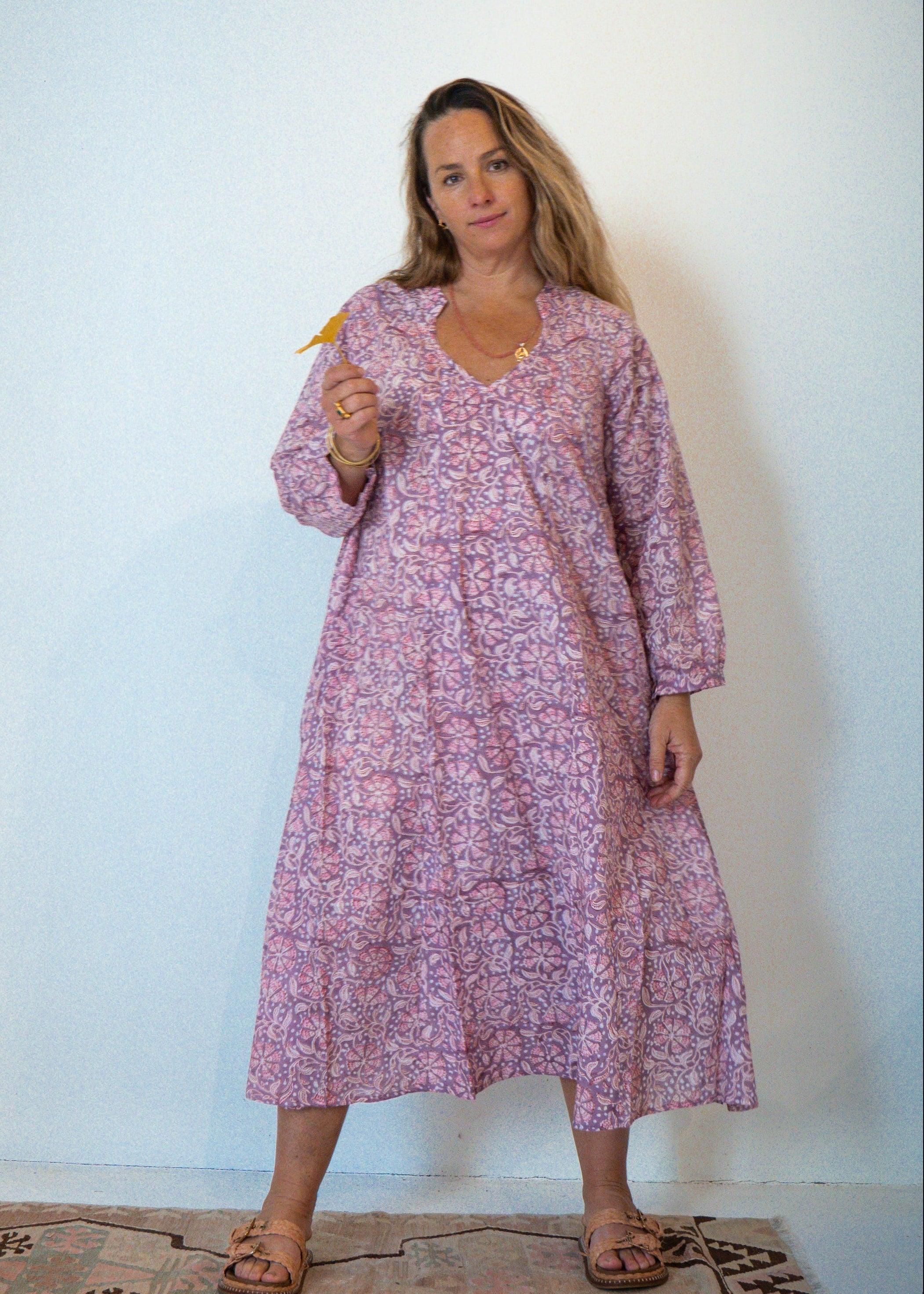 Wild & Indigo Summer Dress in Orchid