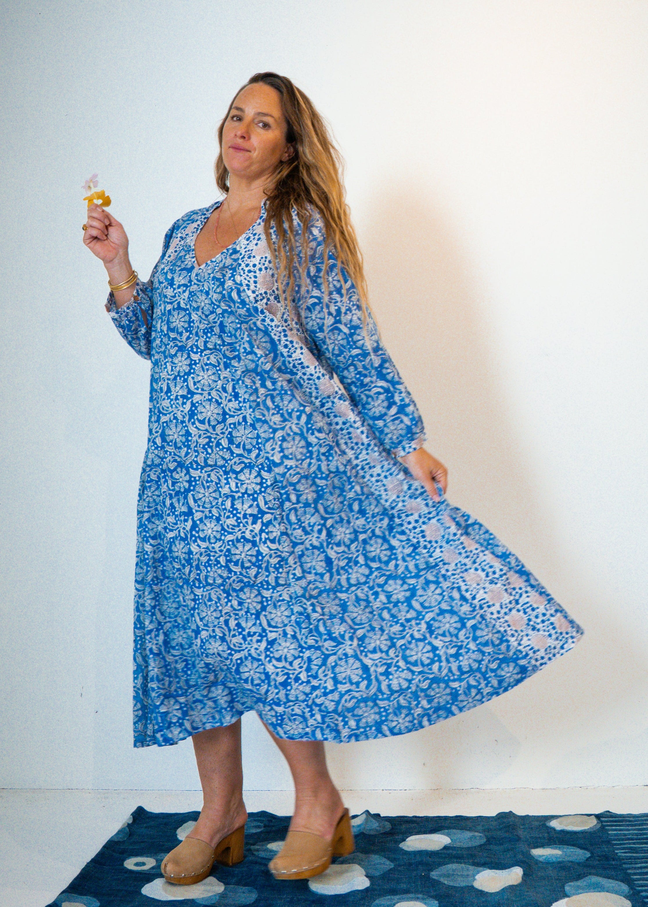 Wild & Indigo Summer Dress in Azure