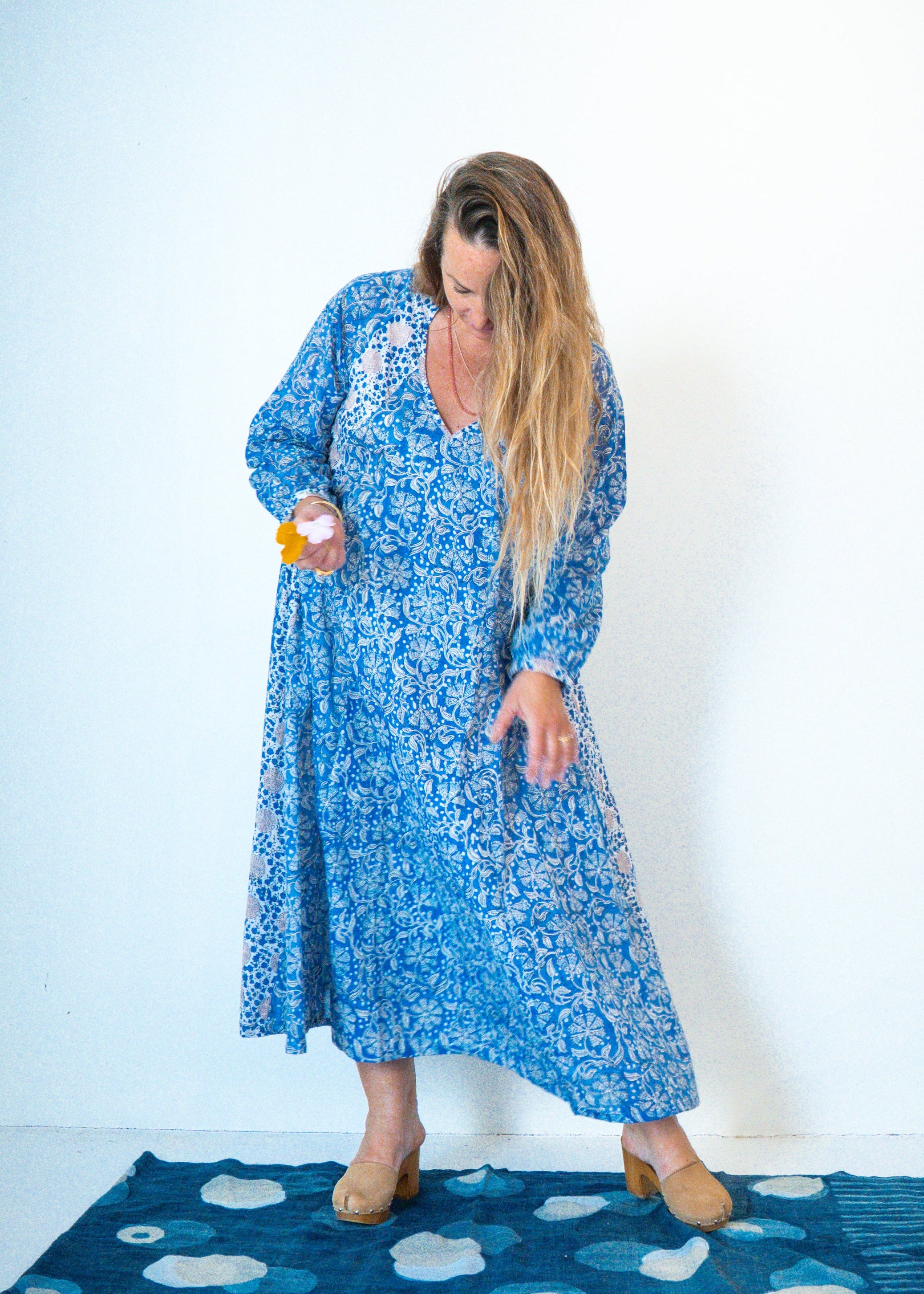 Wild & Indigo Summer Dress in Azure