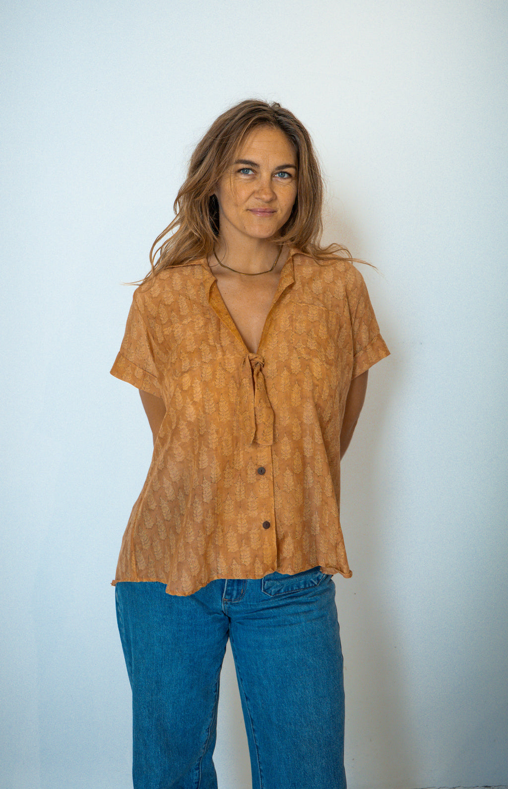 Wild & Indigo Brooklyn Shirt in Copper