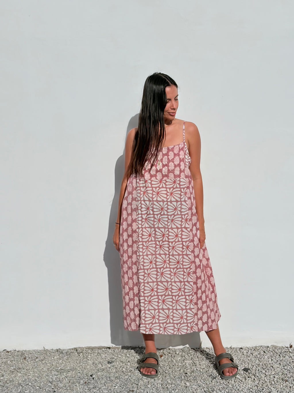 Wild & Indigo Indie Dress in Rosewood