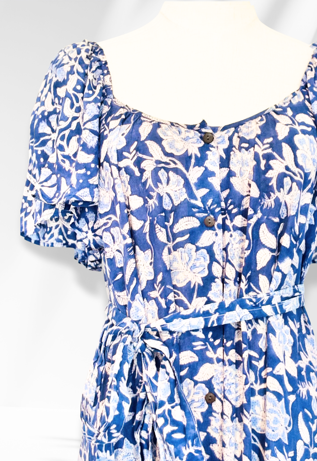 Wild & Indigo Ayla Dress in Deep Blue